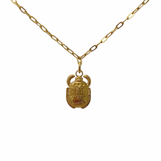 Scarab Beetle Necklace