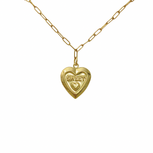 SWEET Locket Necklace