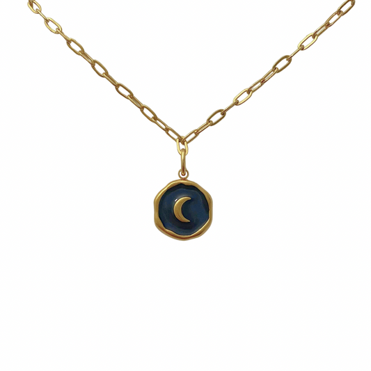 Black Moon Necklace