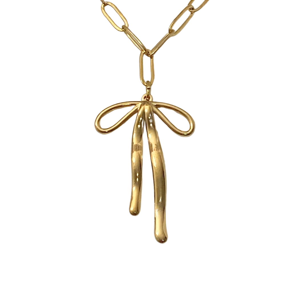 Bow Necklace
