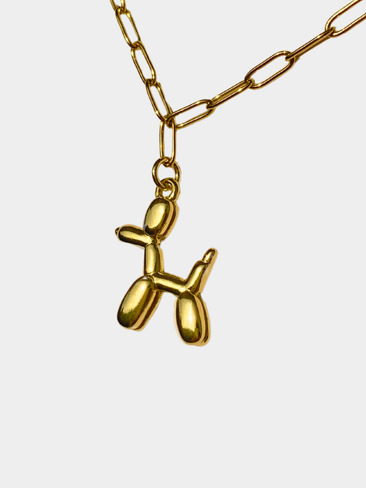 Balloon Puppy Necklace