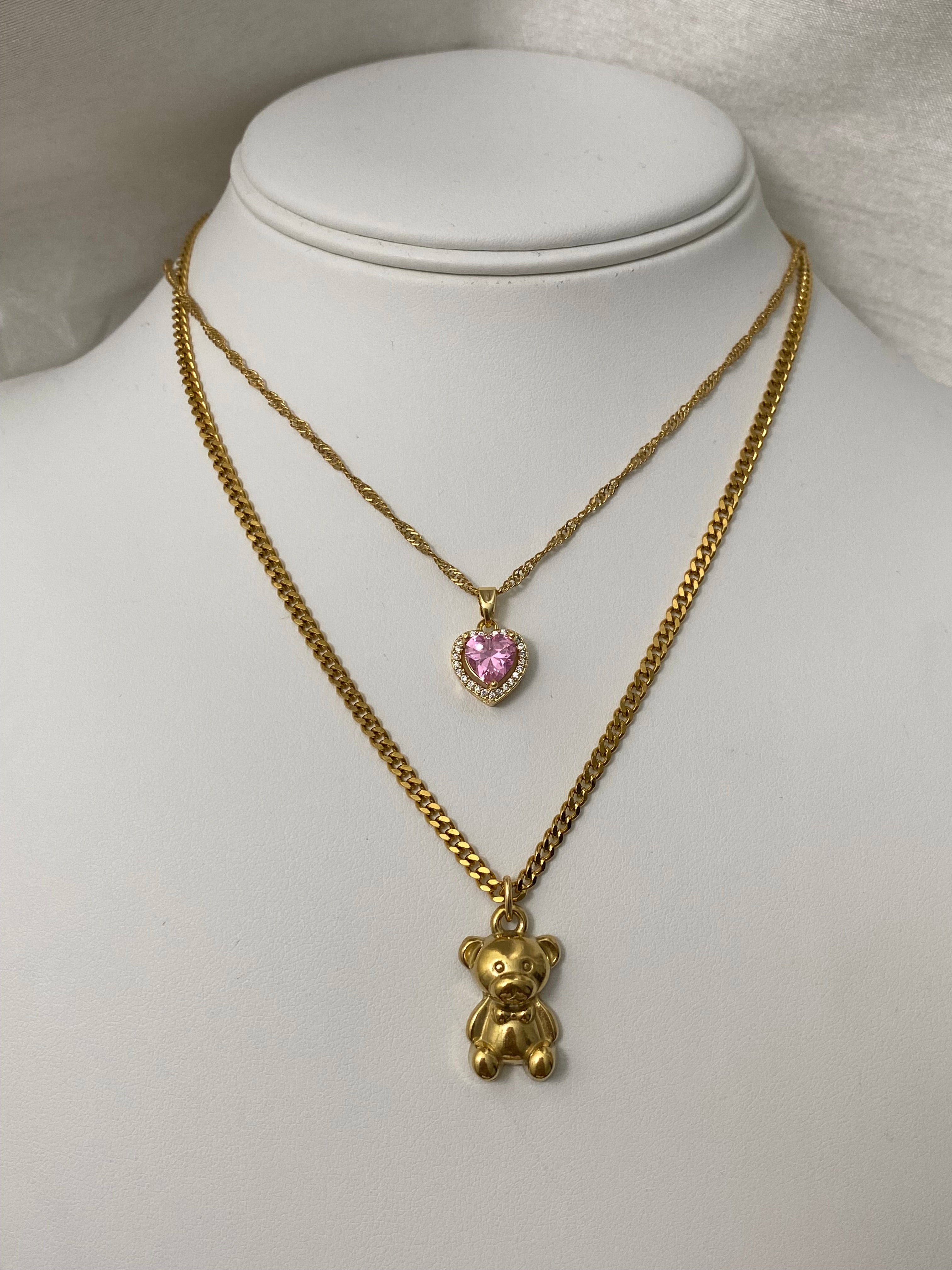 Teddy Bear Necklace