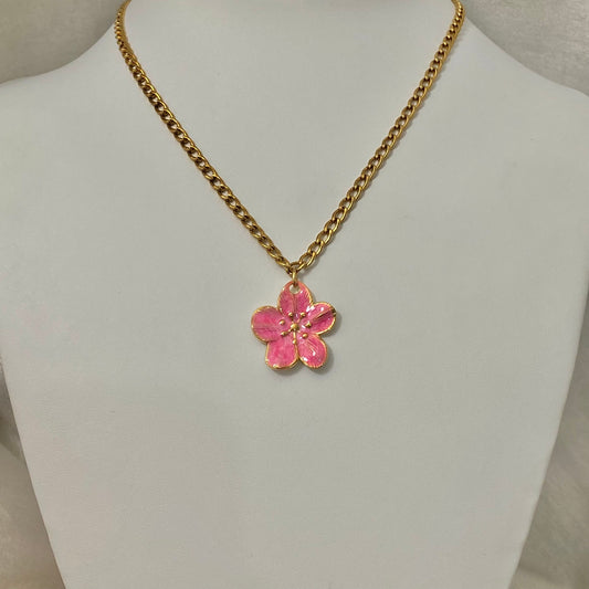 Sakura Flower Necklace