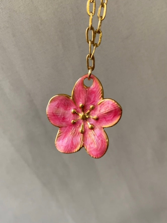 Sakura Flower Necklace