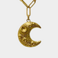 Crater Moon Necklace