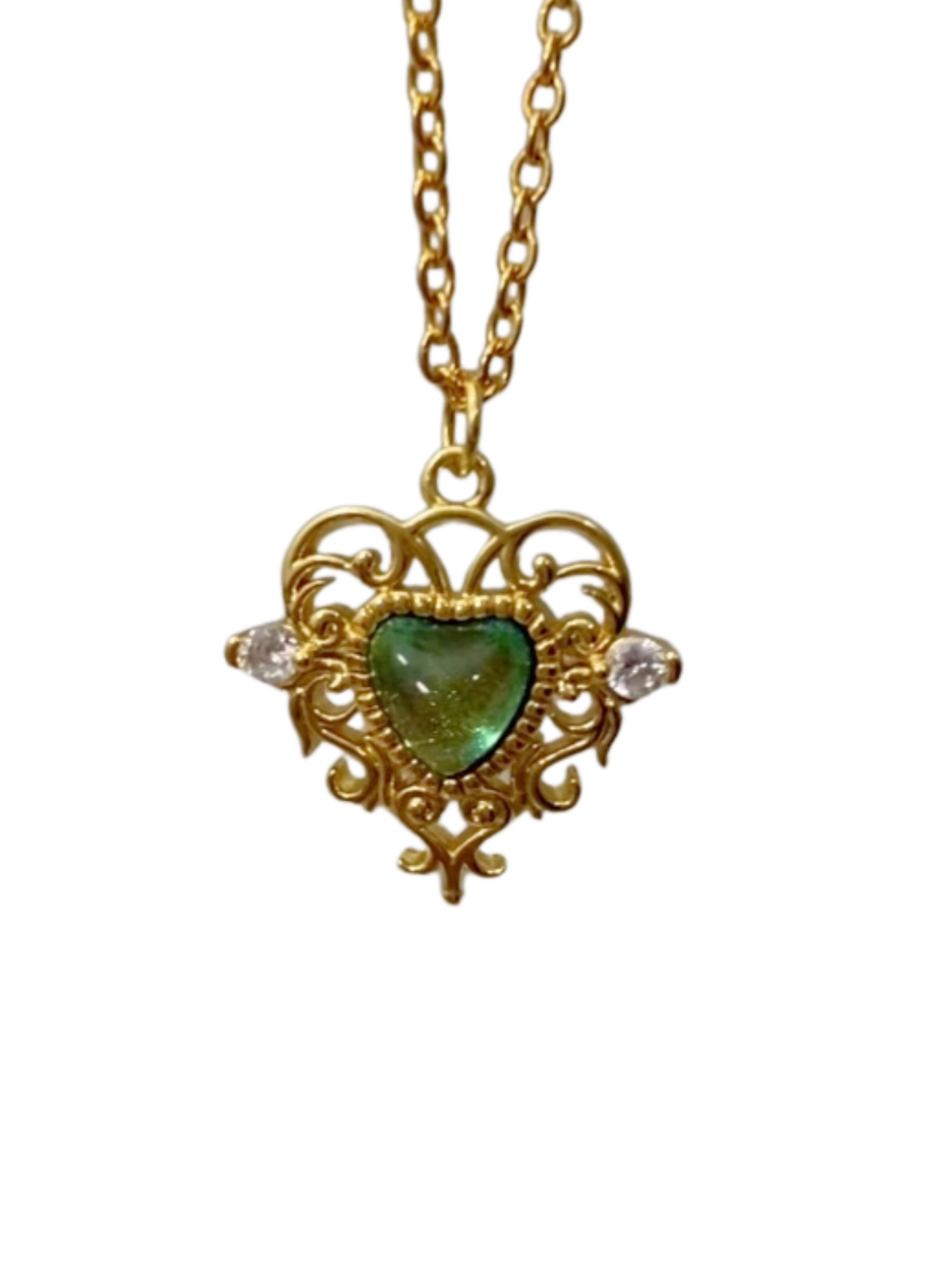 Green Mira Necklace