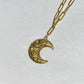 Crater Moon Necklace