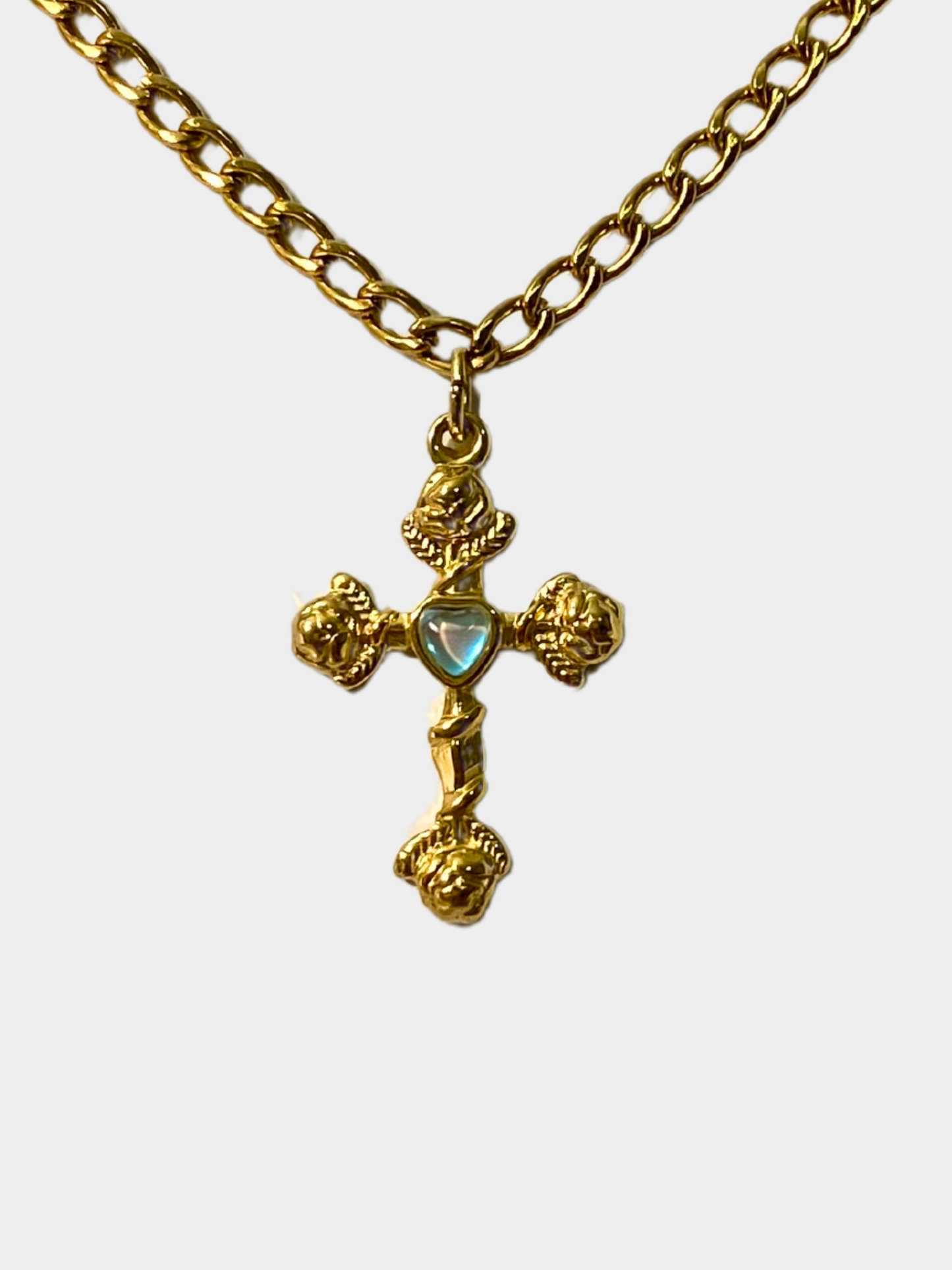 Ethereal Cross Necklace