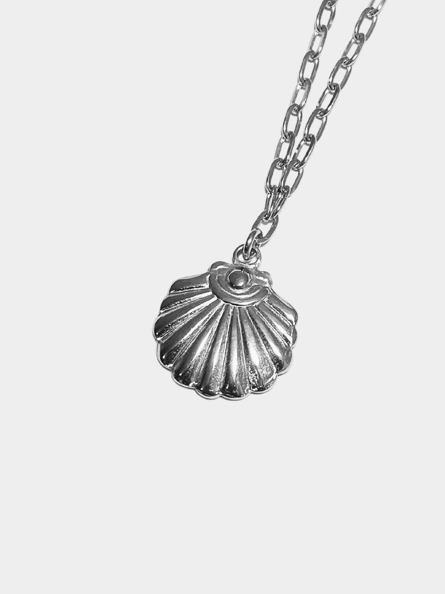 Silver Shell Necklace