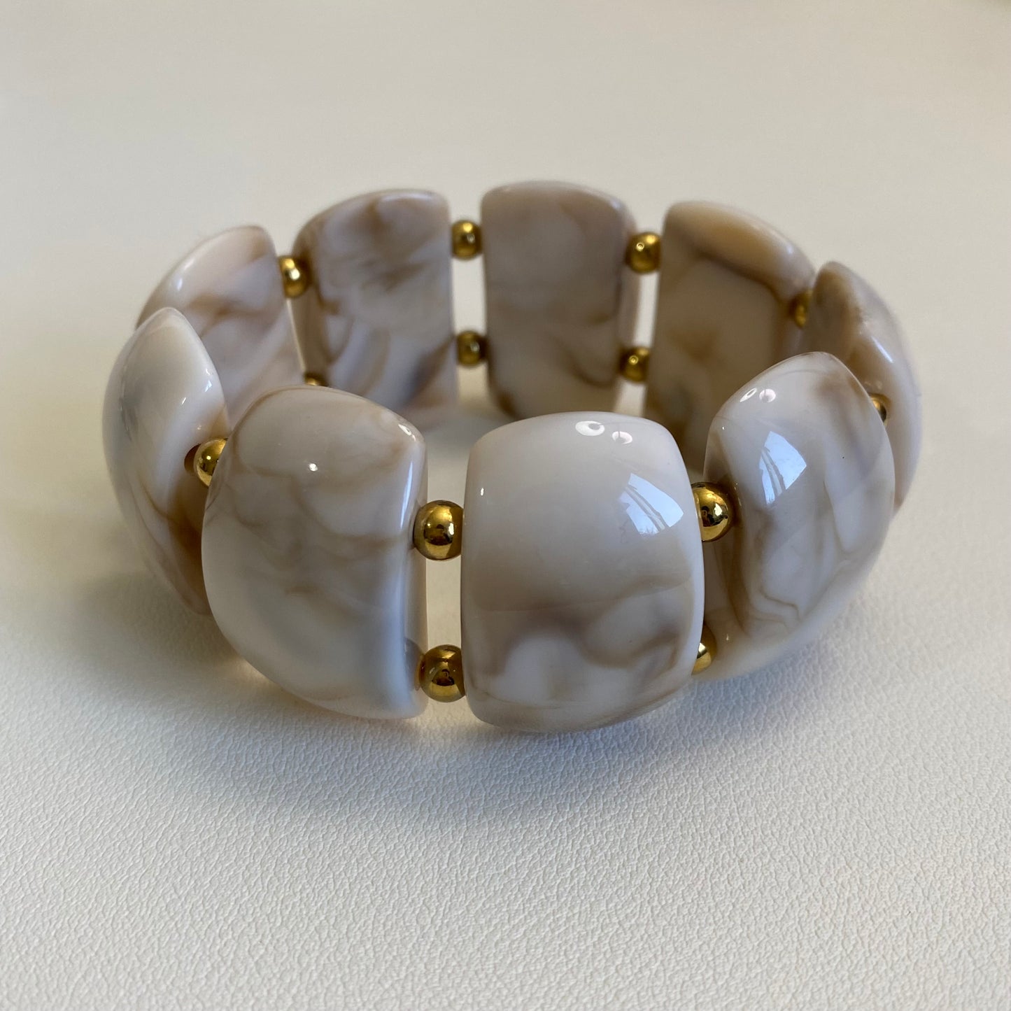 Cream Bracelet
