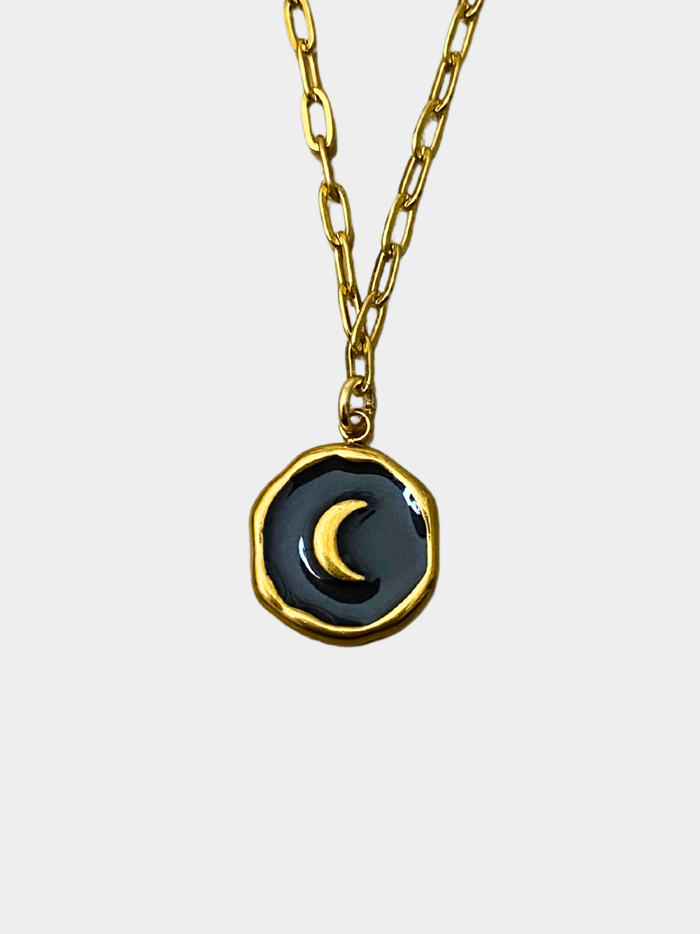 Black Moon Necklace