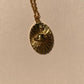 Saturn Medallion Necklace