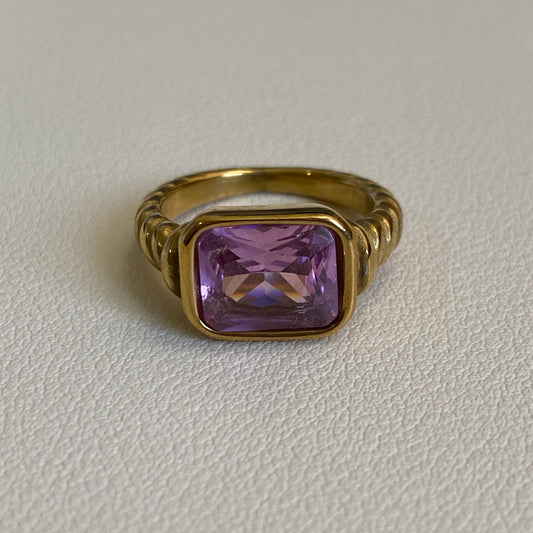 Pink Gemlet Ring