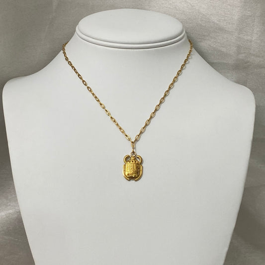 Scarab Beetle Necklace