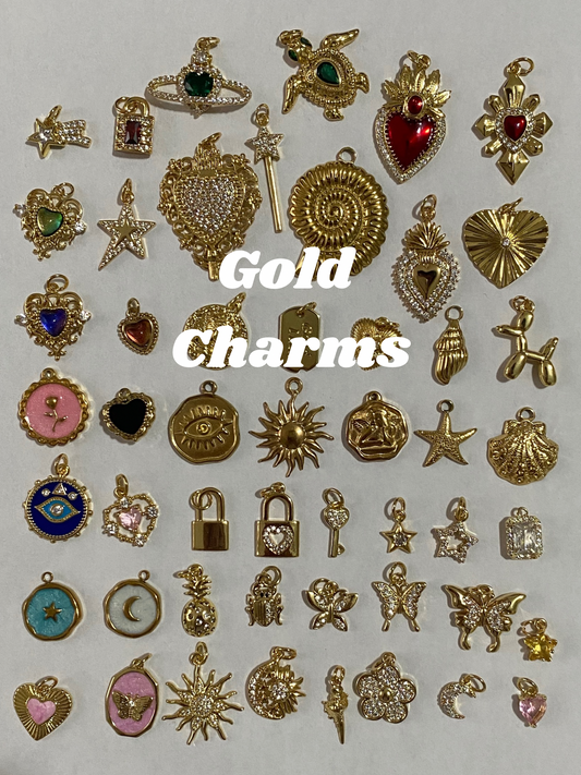 Gold Charms