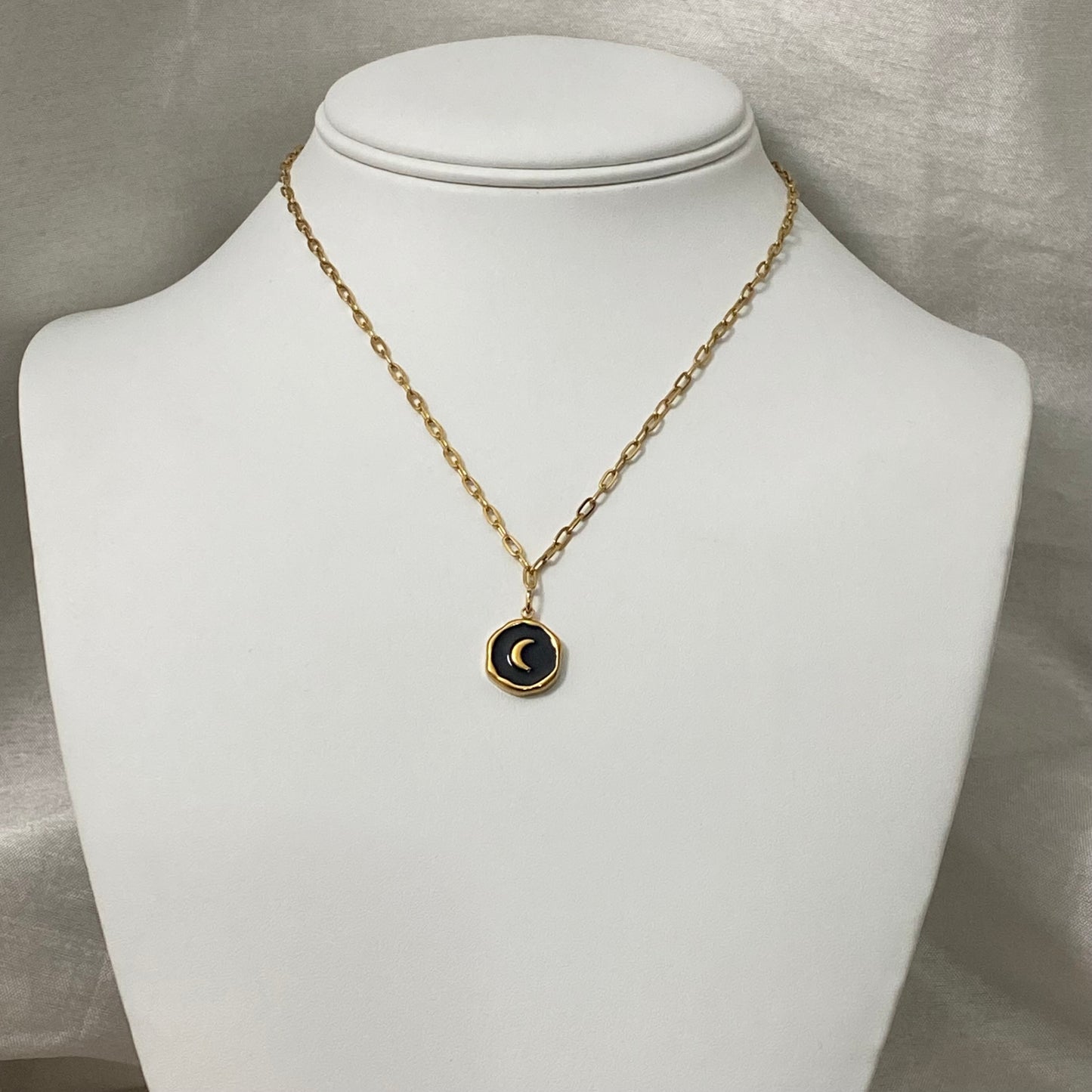 Black Moon Necklace