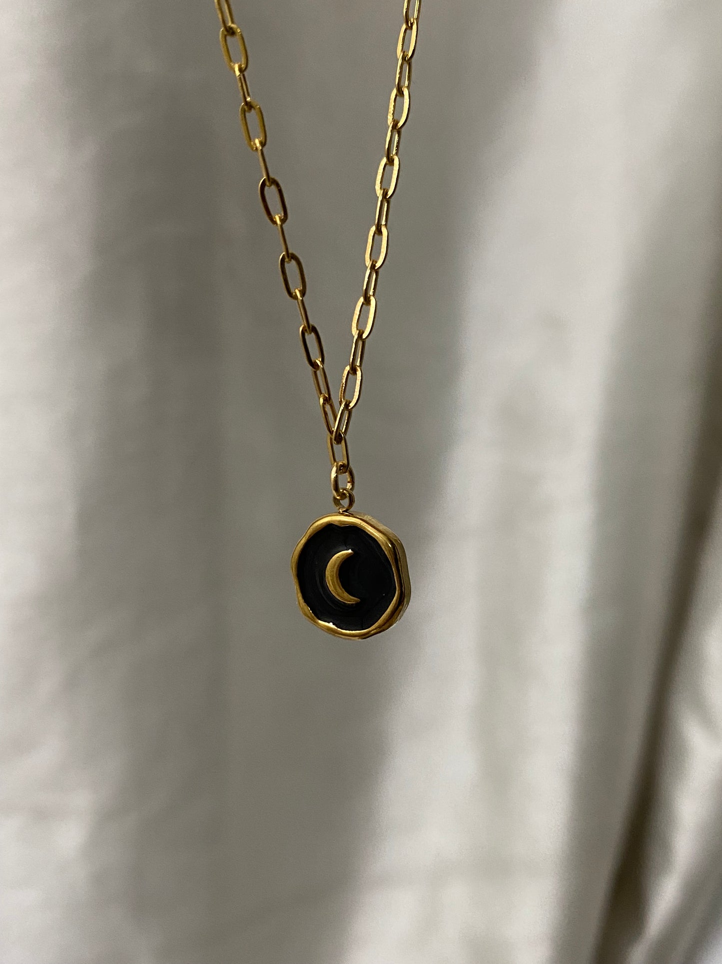 Black Moon Necklace