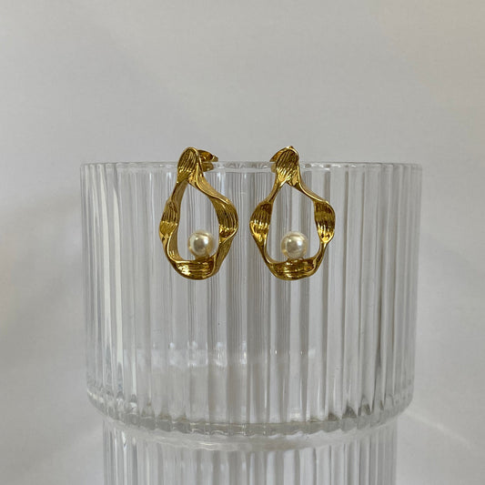 Tethys Pearl Studs