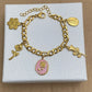 Rose Garden Charm Bracelet