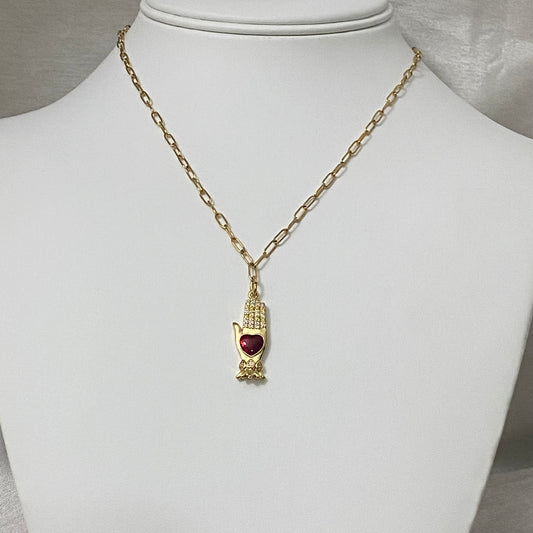 Hand of the Divine Necklace