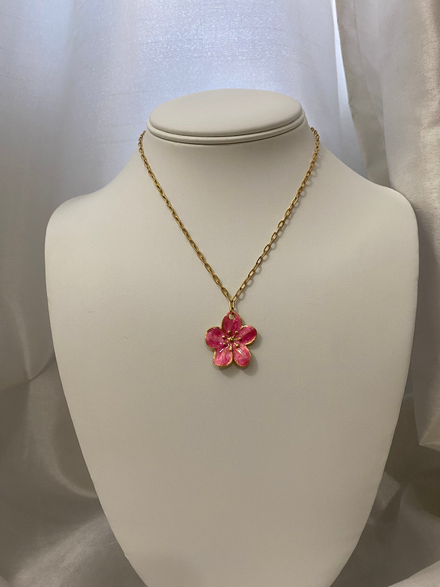 Sakura Flower Necklace