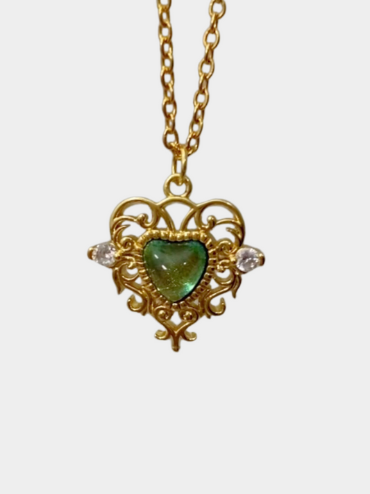 Green Mira Necklace